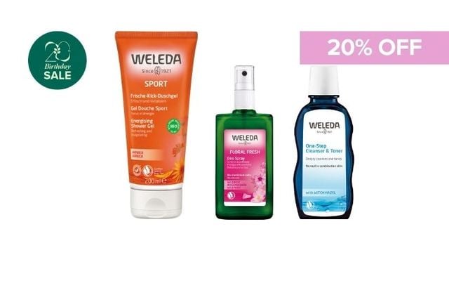 20% Off Select Weleda Cover Image